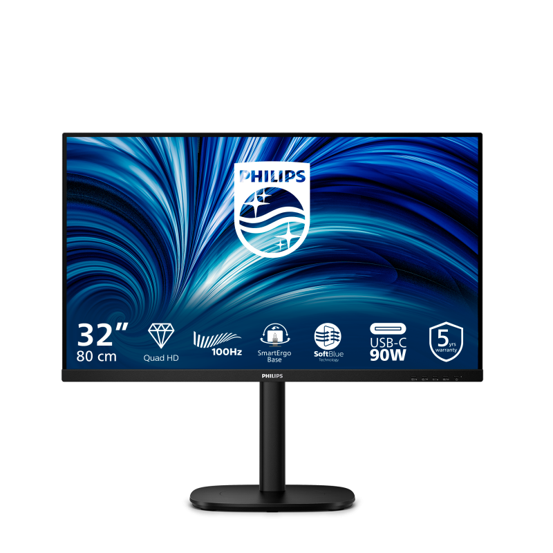 Monitor Philips 31.5" 32B2U3601/00 (Monitor Consumer Philips 32B2U3601/00)