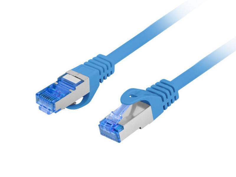 Lanberg PATCHCORD CAT.6A S/FTP LSZH CCA 1M BLUE