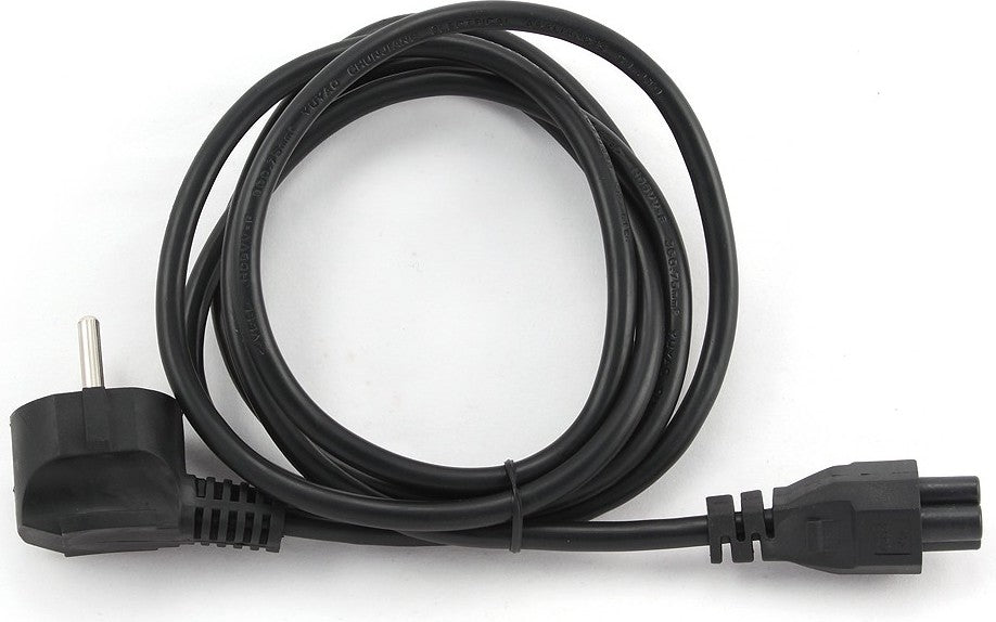 CABLU alimentare GEMBIRD notebook 3m, intrare Shucko, iesire C5, 10A, certificare VDE, bulk, black, "PC-186-ML12-3M"