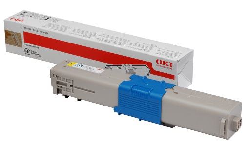 Toner Original Oki Yellow, 46508713, pentru C332|MC363, 1.5K,"46508713"
