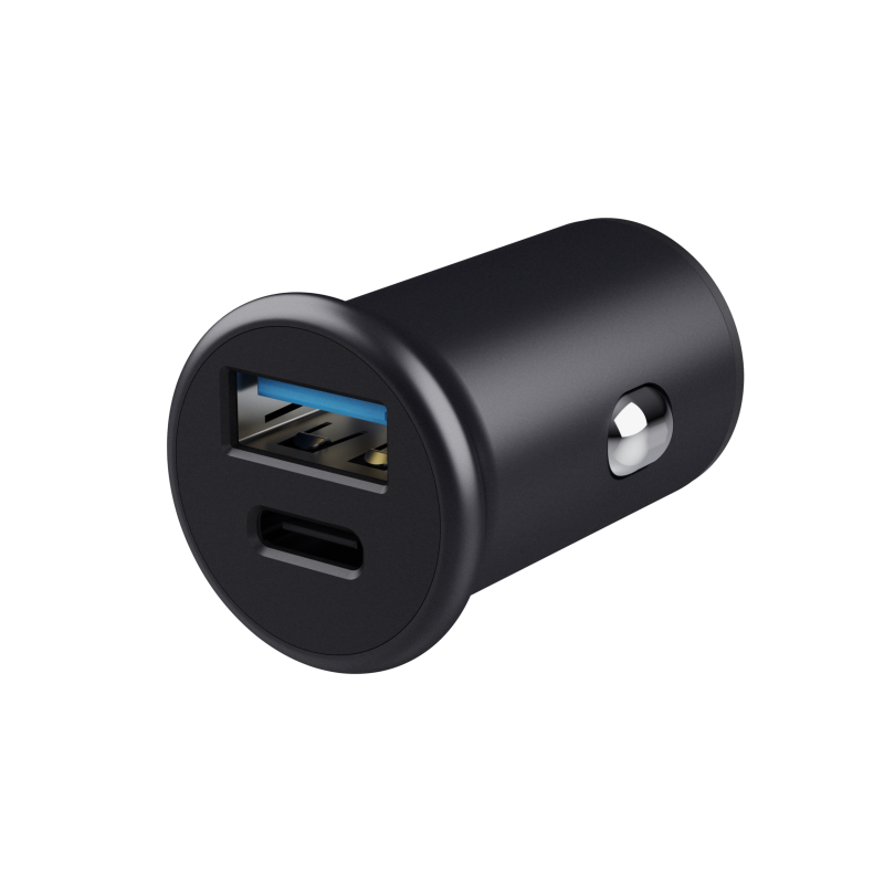 Incarcator auto Trust Maxo Fast, negru
