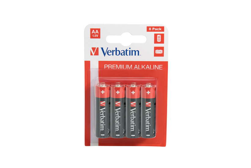 BATERIE ALCALINA VERBATIM AA 8 BUC. "49503"