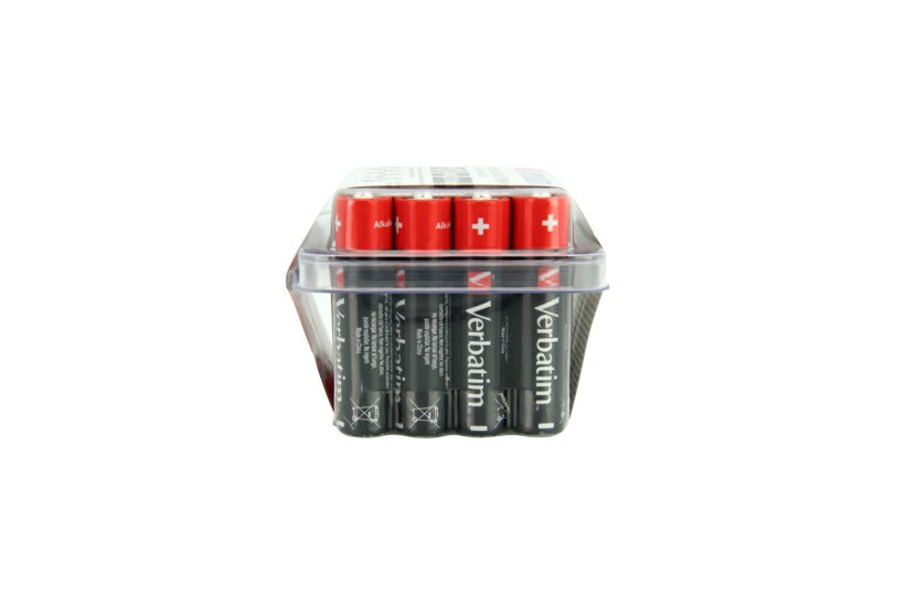 BATERIE VERBATIM AAA (R3), 1.5V alcalina, 24 buc., "49504"