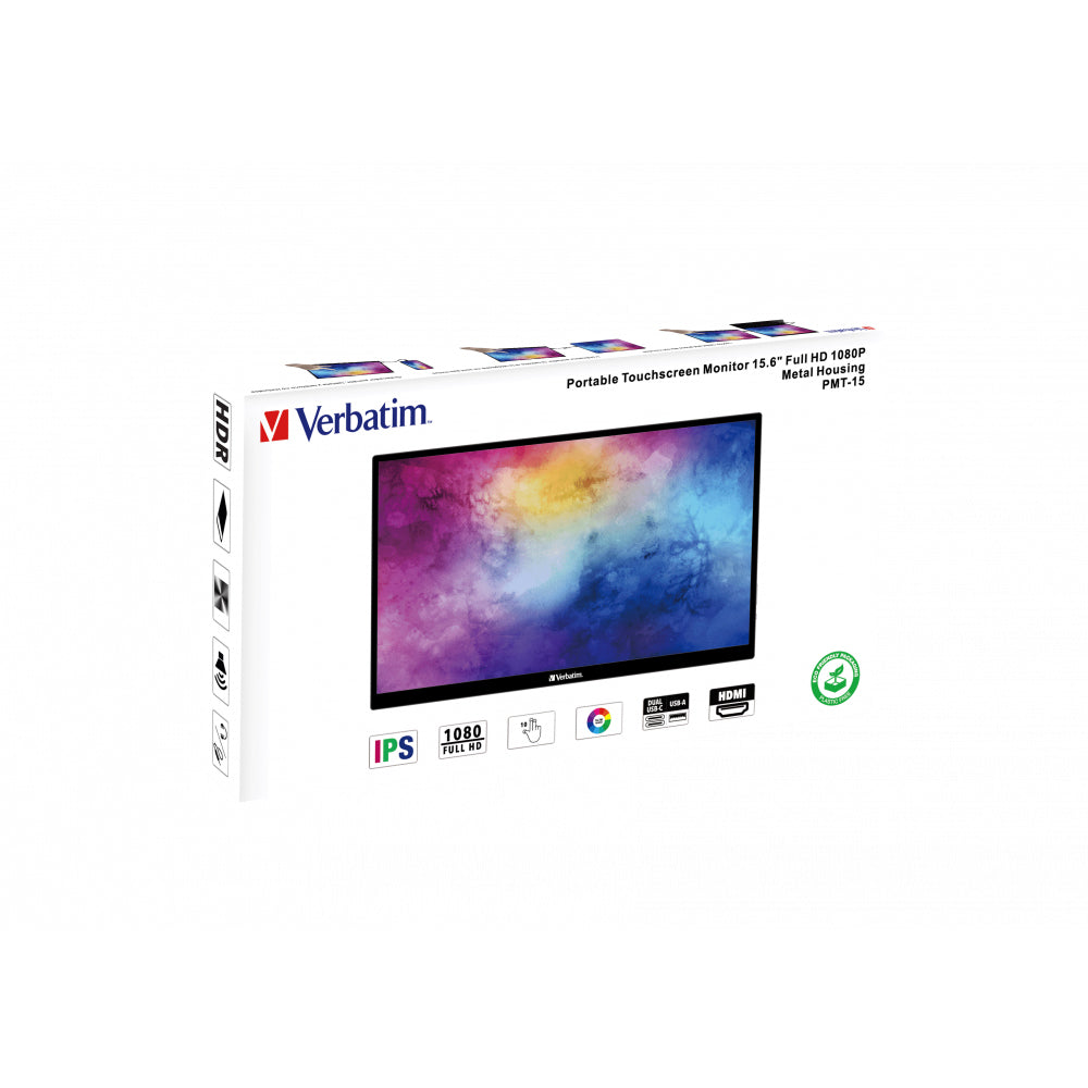 Monitor tactil portabil Verbatim 15.6" "49592"