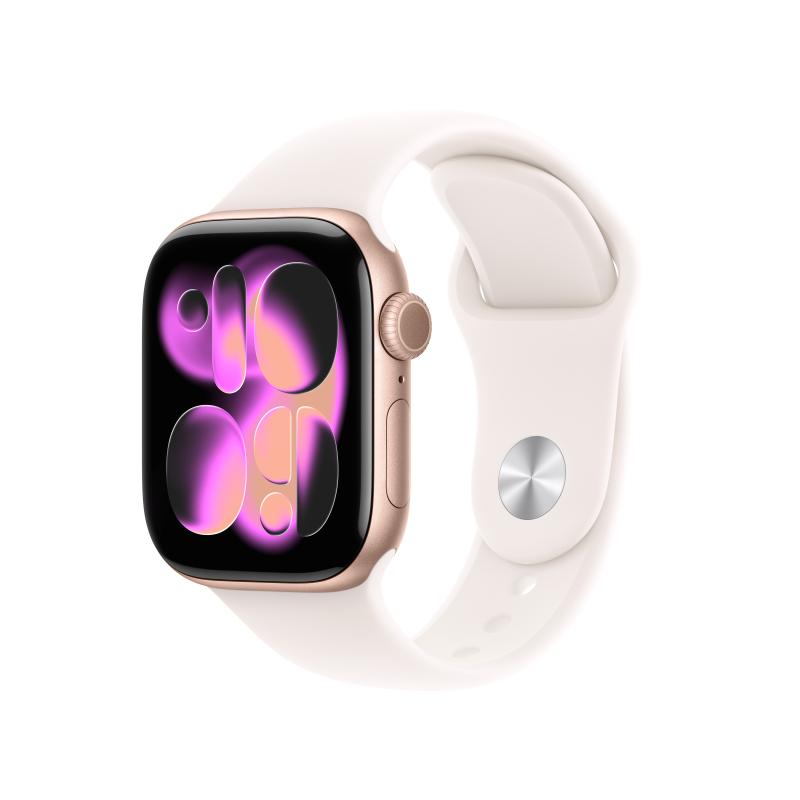 Apple AW S11 42 GPS RoseG Alum LBlush Band S/M
