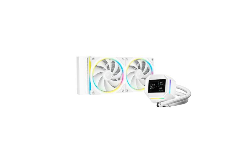 CPU Cooler Deepcool LM240 RGB White (Cooler Procesor DeepCool LM240 Wh)