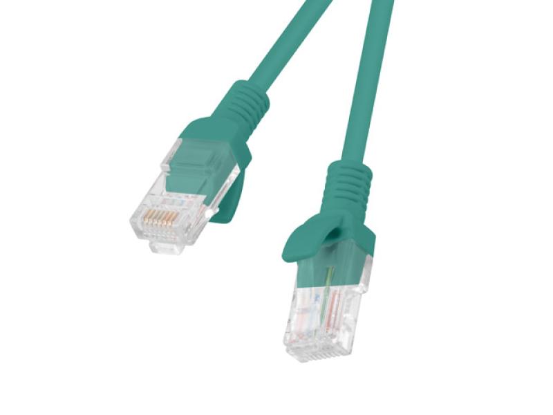 Lanberg PATCHCORD CAT.5E UTP 0.5M GREEN