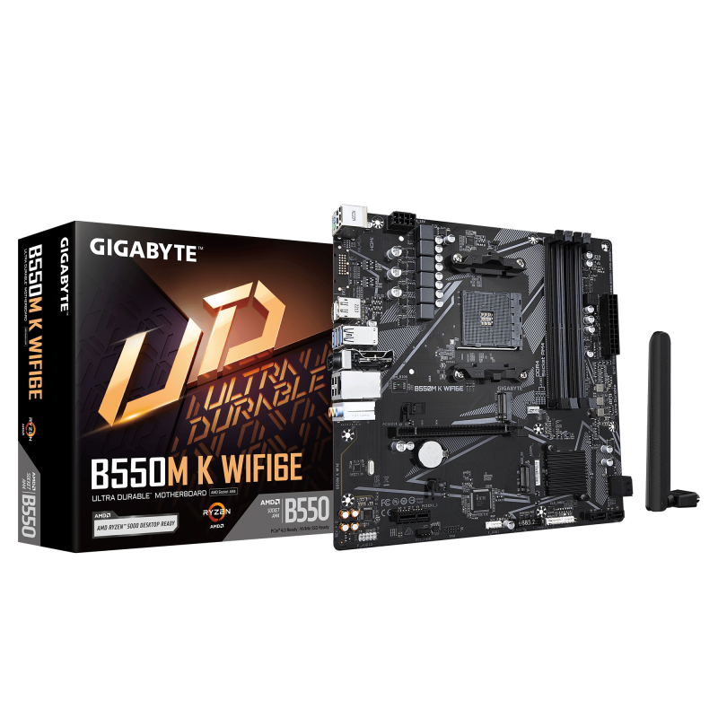 MB Gigabyte B550M K WIFI6E