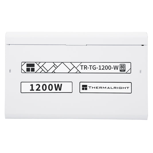 SURSA Thermalright "TR-TG 1200-W", 1200W, certificare 80 Plus Gold, modular, LLC, DC to DC, PCI-E GEN 5.0 ready, fan 120mm, alb, "TR-TG 1200-W" (timbru verde 2 lei)