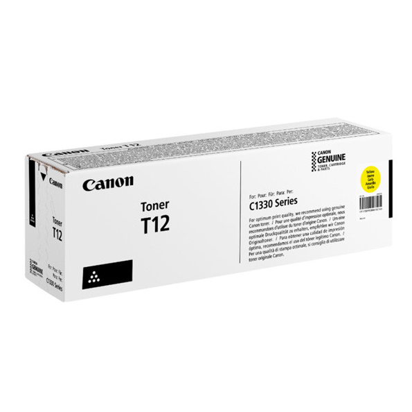Toner Original Canon Yellow, T12Y, pentru ISX C1333p|C1333i|C1333iF, 5.3K, "5095C006AA"