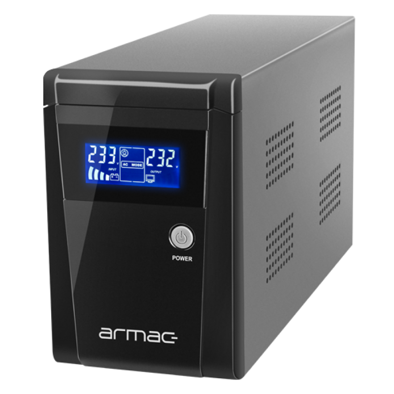 UPS Armac Office O/1000F/LCD (UPS Armac Office O/1000F/LCD LINE-INTERACTIVE 1000VA 3X Schuko Outlets USB-B...)