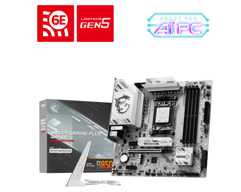 MB MSI B850M GAMING PLUS WIFI6E
