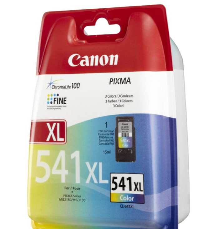 Cartus Cerneala Original Canon Color, CL-541XL EUR, pentru Pixma MG2150|MG2250|MG3150|MG3250|MG3550|MG3650|MG4150|MG4250|MX375|MX395|MX435|MX455|MX475, 15ml, "5226B001AA"