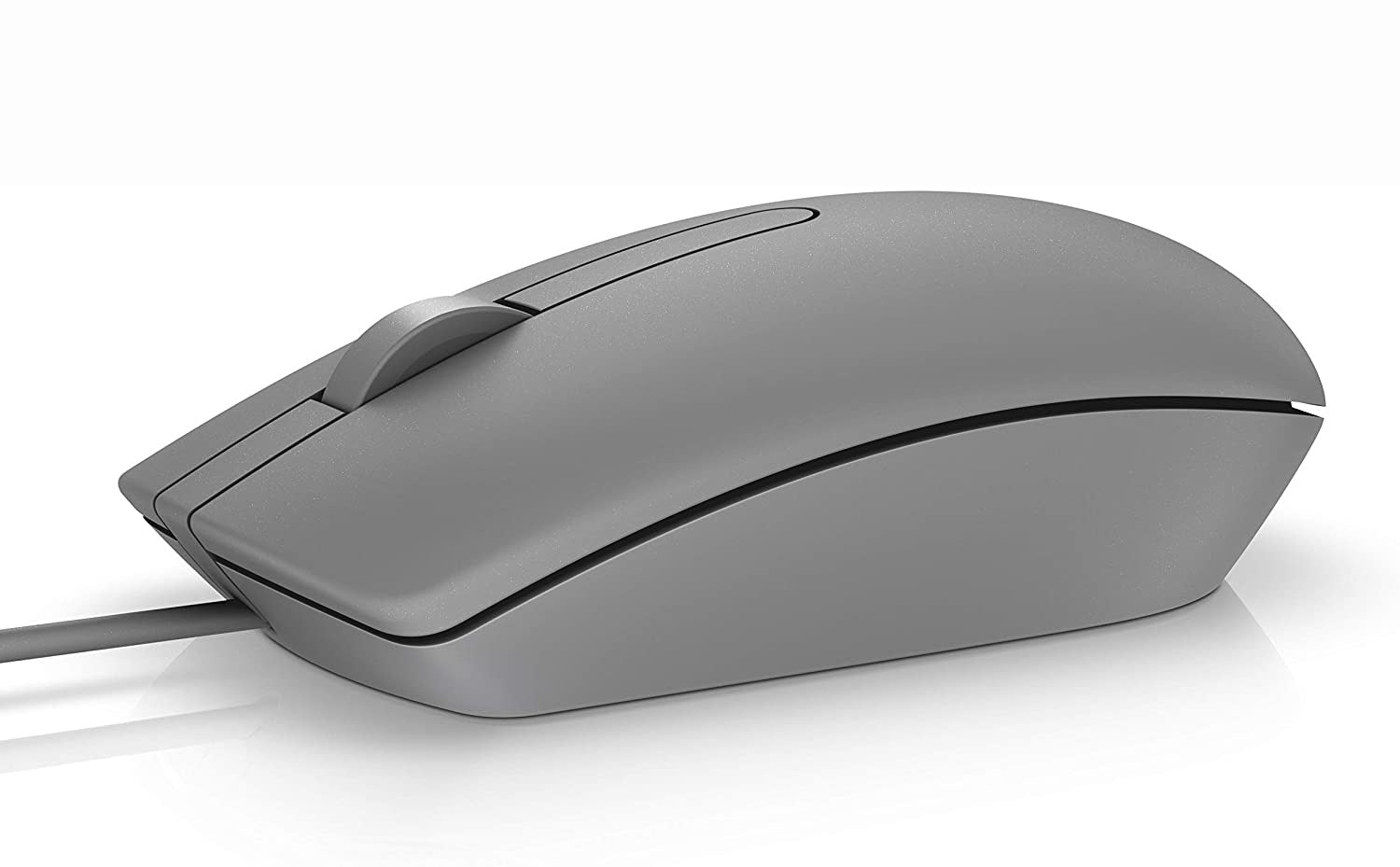 MOUSE DELL, "MS116", PC sau NB, cu fir, USB, optic, 1000 dpi, butoane/scroll 3/1, , gri, "570-AAIT"