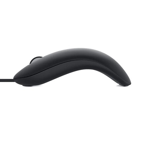MOUSE DELL, "MS819", PC sau NB, cu fir, USB, optic, 1000 dpi, butoane/scroll 3/1, fingerprint Reader, negru, "570-AARY"