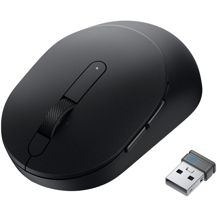 MOUSE DELL, "MS5120W", PC sau NB, wireless, Bluetooth | 2.4GHz, optic, 1600 dpi, butoane/scroll 7/1, mod dual de conectare, negru, "570-ABHO-05"