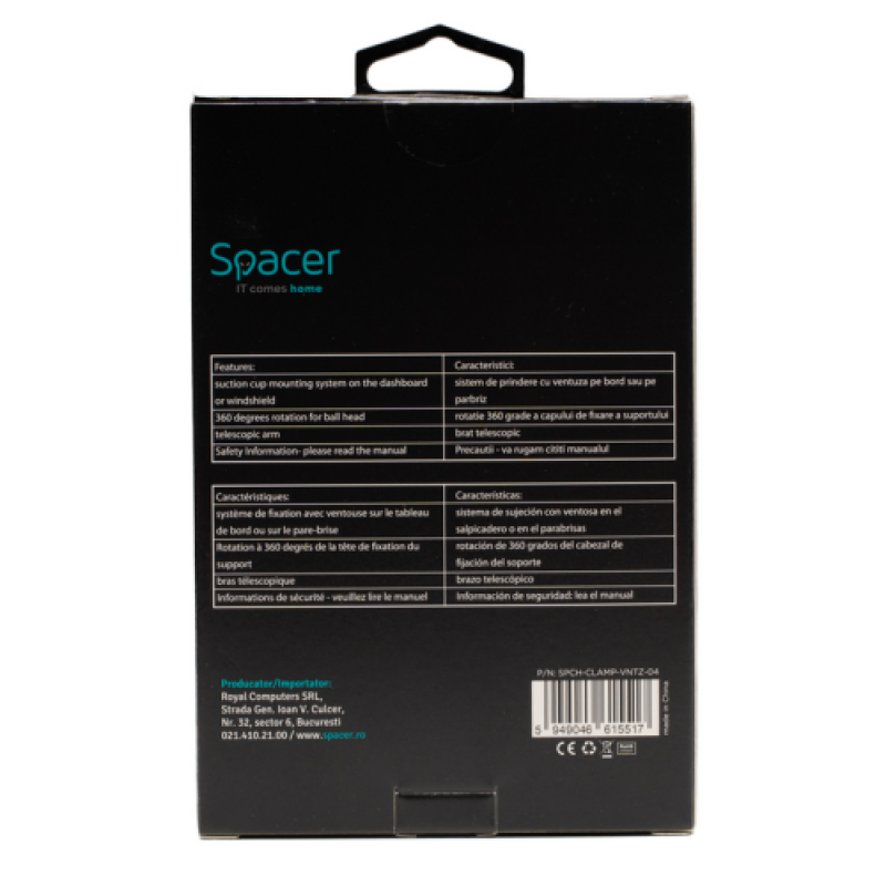 Spacer Suport auto si CLAMP-VNTZ-04