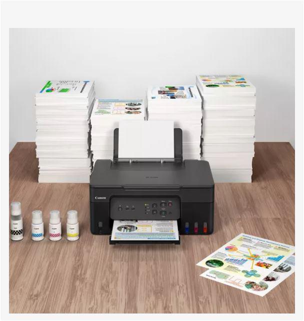 Multifunctional Inkjet CISS Color Canon G3430, A4,Functii: Impr.|Scan.|Cop., Viteza de Print Mono: 11ppm, Viteza de print color:6ppm,Conectiv:USB|Wi-Fi, Duplex:, ADF: "5989C009AA"