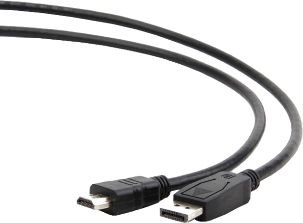 CABLU video GEMBIRD, adaptor DisplayPort (T) la HDMI (T), 3m, negru, "CC-DP-HDMI-3M"