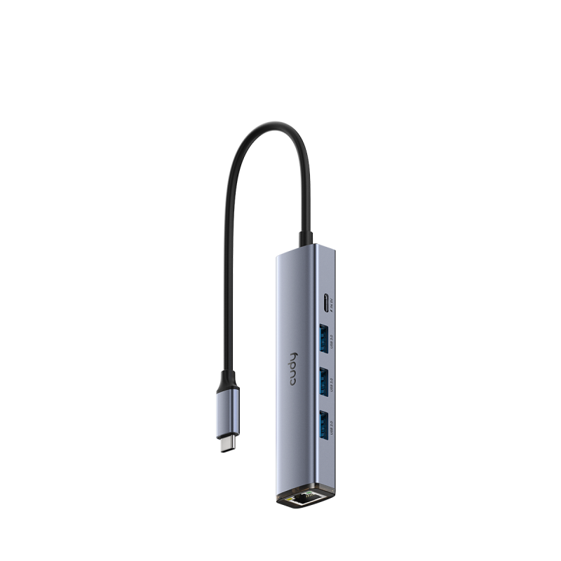 Cudy 5-in-1 USB Hub with GbE (Hub USB Cudy UH605)
