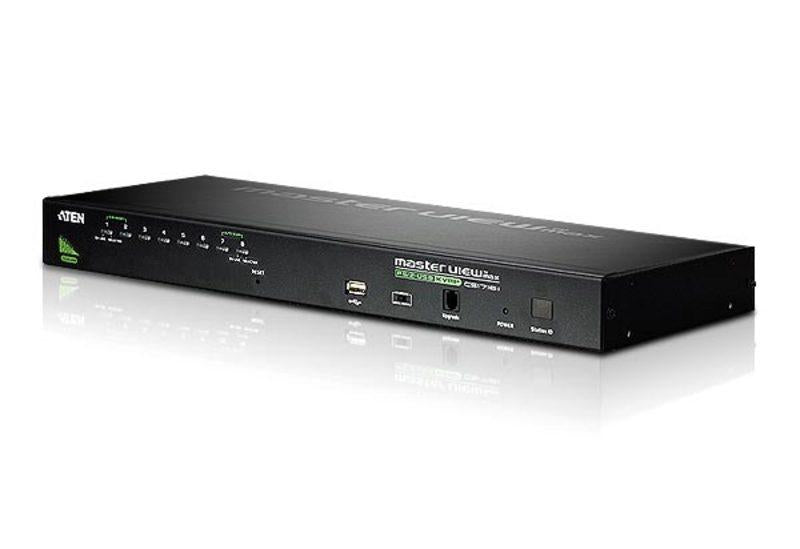 ATEN 8-Port PS/2-USB VGA KVM Switch W/Chain