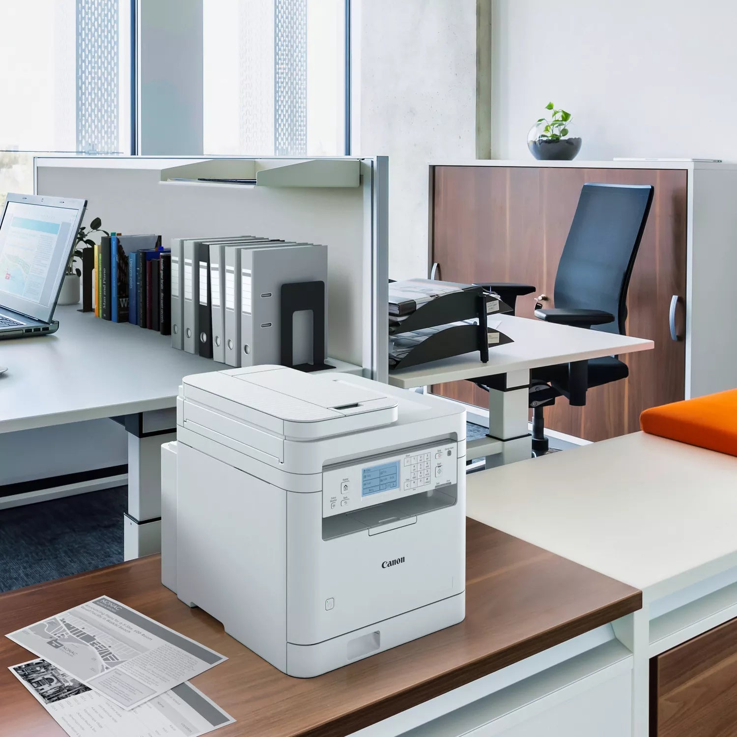 Multifunctional laser Mono Canon MF287DW, A4, Functii: Impr.|Scan.|Cop.|Fax, Viteza de Printare Monocrom: 33ppm, Conectiv:USB|Ret|WiFi, Duplex:Da, ADF:ADF "6354C009AA"