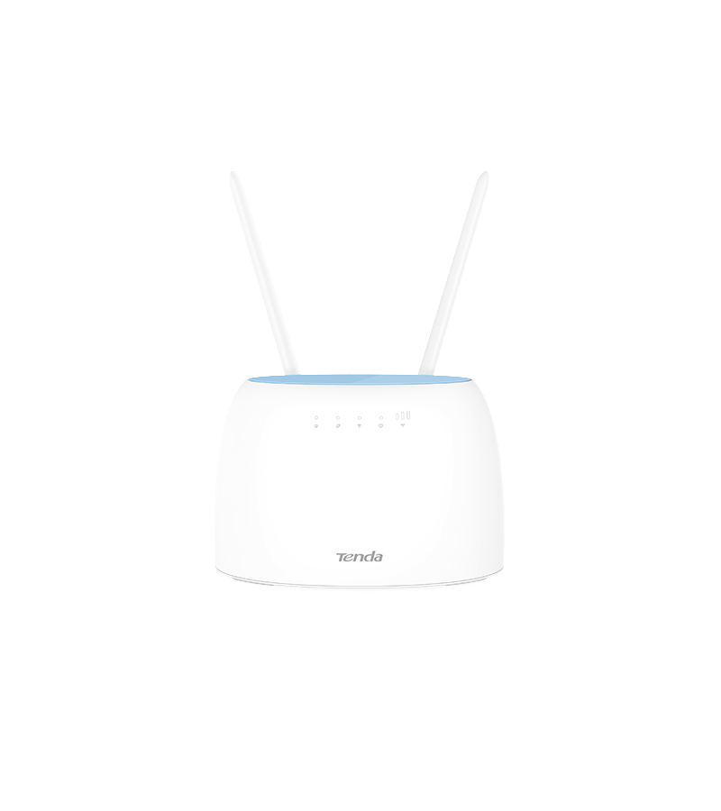 ROUTER Tenda wireless 1200Mbps, dual band 2.4Ghz si 5Ghz, 4G SIM slot, 2 WAN/LAN porturi 10/100/1000Mbps, antena externa x 2 "4G09" (include TV 0.8 lei)