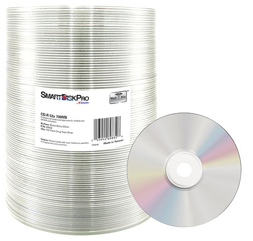 VERBATIM 69828 SMDI PRO CD-R 700MB, wrap 100buc, Printable Matt, "69828"