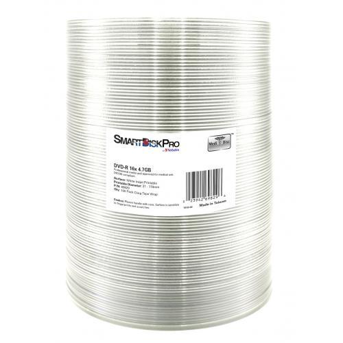 VERBATIM 69829 SMDI PRO DVD-R 4.7GB Wrap 100buc, Printable Matt "69829"
