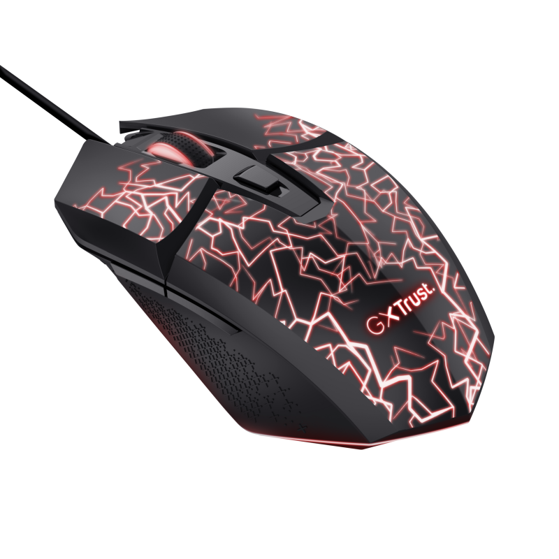 Mouse Trust GXT 113 Felox 6400 DPI, negr