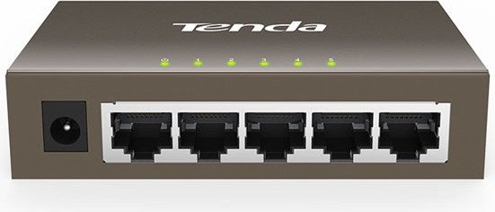 SWITCH Tenda 5 porturi Gigabit, carcasa metalica, protectie impotriva fulgerelor "TEG1005D"