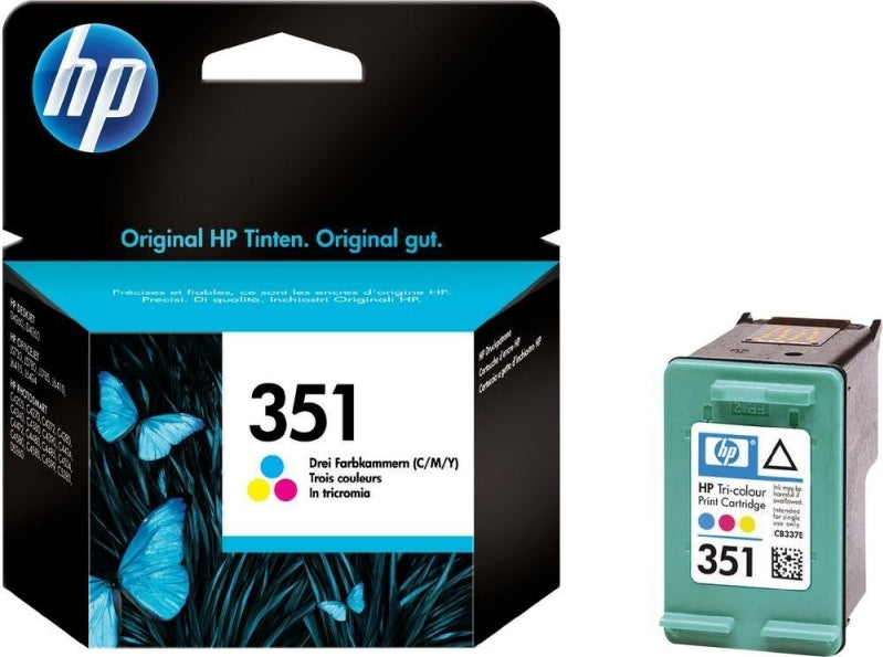 Cartus Cerneala Original HP Color, nr.351, pentru DJ D4260|4360|J5730|5780|6480|PS C4205|4272|4280|4480|5280, , , "CB337EE"
