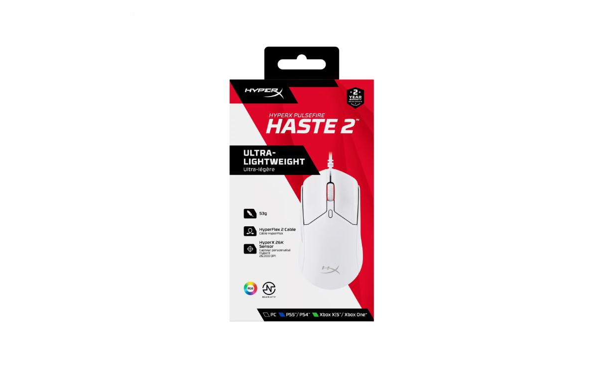 HP MOUSE HYPERX PULSEFIRE HASTE 2 "6N0A8AA"