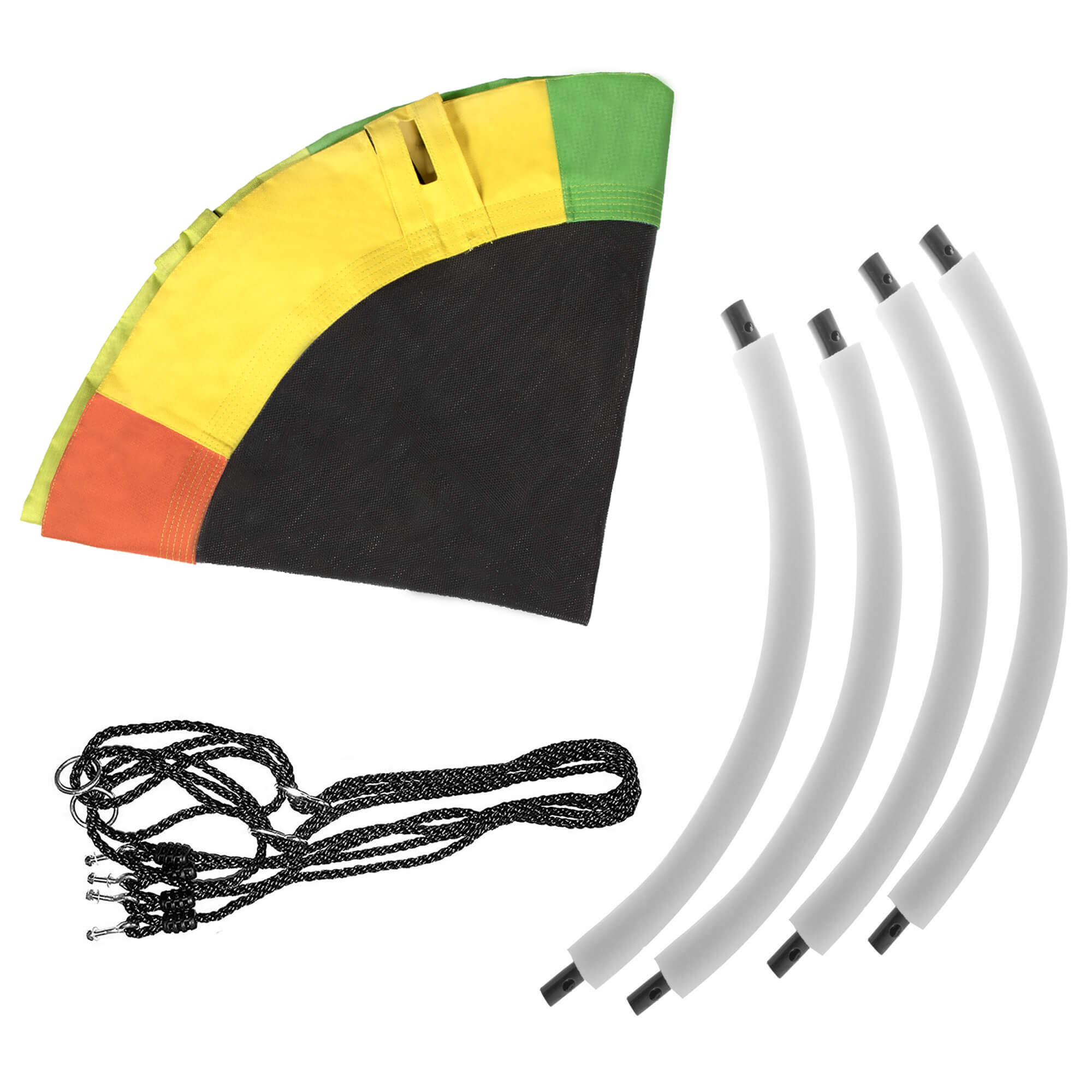 Leagan tip cuib Sersimo NS18, diametru 100cm, inaltime reglabila, pentru exterior, sarcina 120 kg, multicolor