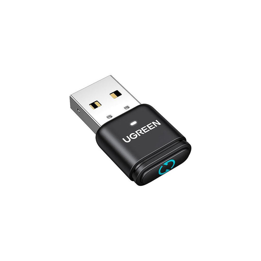 ADAPTOARE Bluetooth Ugreen, "BT301" conectare prin USB 2.0, distanta 10 m (pana la), Bluetooth v5.4, functie de mouse jiggler, antena interna, "35994" - 6941876239948
