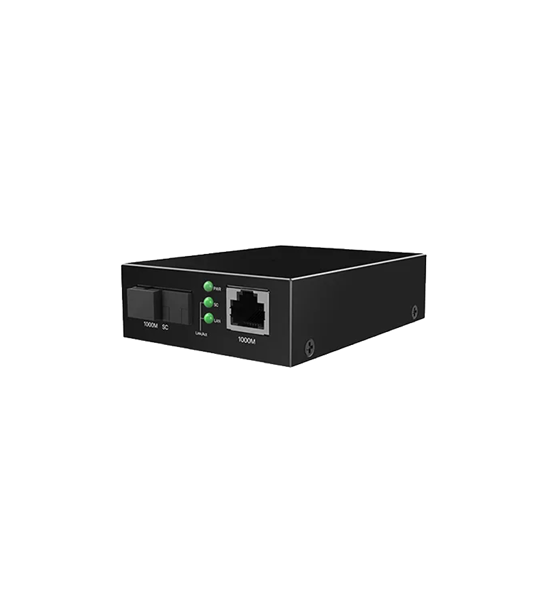 MEDIA CONVERTOR Tenda Single-Mode, 1 x RJ45 port, 1 x GE SC port, distanta 3km, Transmit:1550nm Receive:1310nm, metalic "TFC300A"
