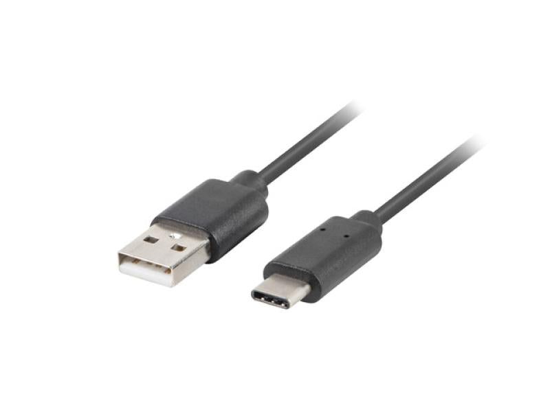 Lanberg Cablu USB-C(M) USB-A(M) 3.1 1,8 m negru