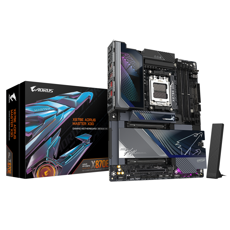 Resigilat - Gigabyte X870E Aorus Master X3D (gigabyte X870E Aorus Master X3D. Processor manufacturer: Amd)