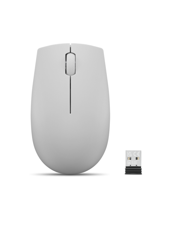 Lenovo 300 Wireless Compact Mouse Grey