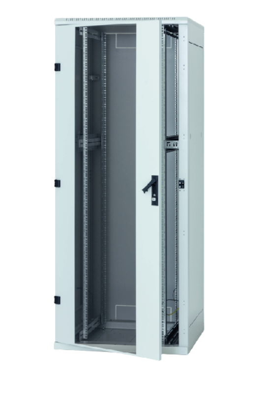 Triton Rack Podea 19 42U 800X800 Gri (Rack de podea 19 Triton 42U 800x800mm usa fata sticla panouri laterale/spate...)
