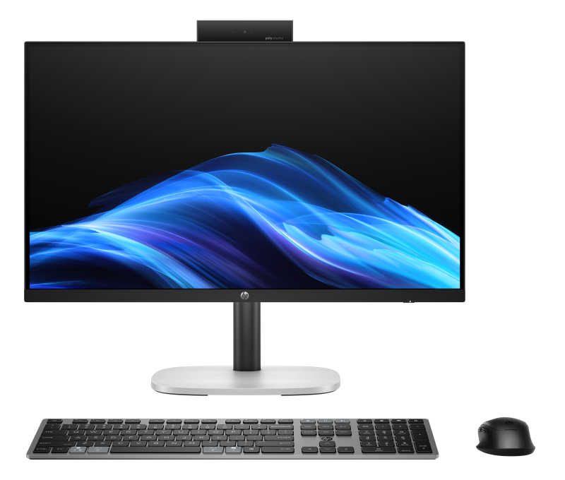 All-in-One Business HP ProStudio 4 G1i cu procesor Intel Core Ultra 5 225T pana la 4.9GHz, 24 inch, Full HD, IPS, Touch, 16GB DDR5, 512GB SSD, Intel Graphics, Windows 11 Pro, Black, 3 ani garantie
