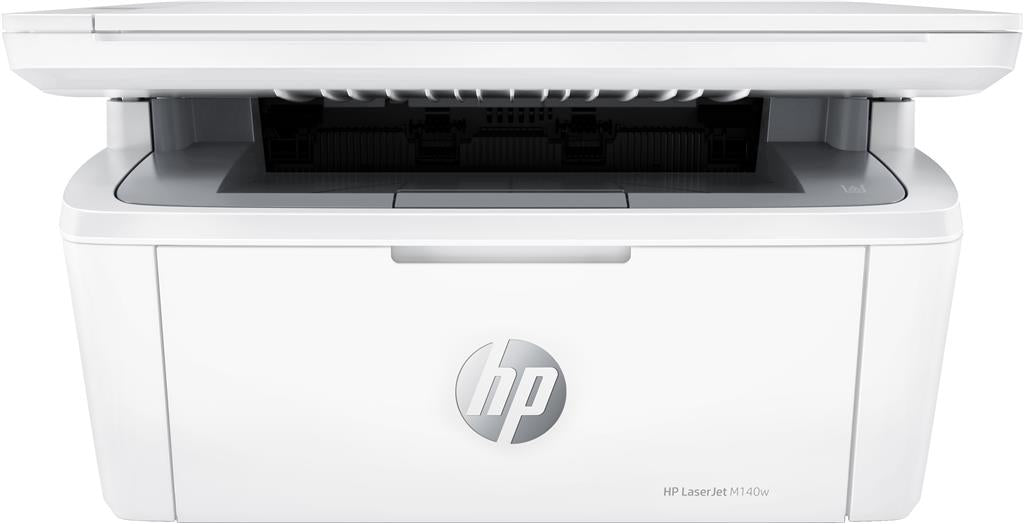 Multifunctional Laserjet Mono HP LaserJet MFP M140w, A4, Functii: Impr.|Scan.|Cop., Viteza de Printare Monocrom: 20 ppm, Conectiv:USB, Duplex:Nu, ADF:Nu "7MD72F"