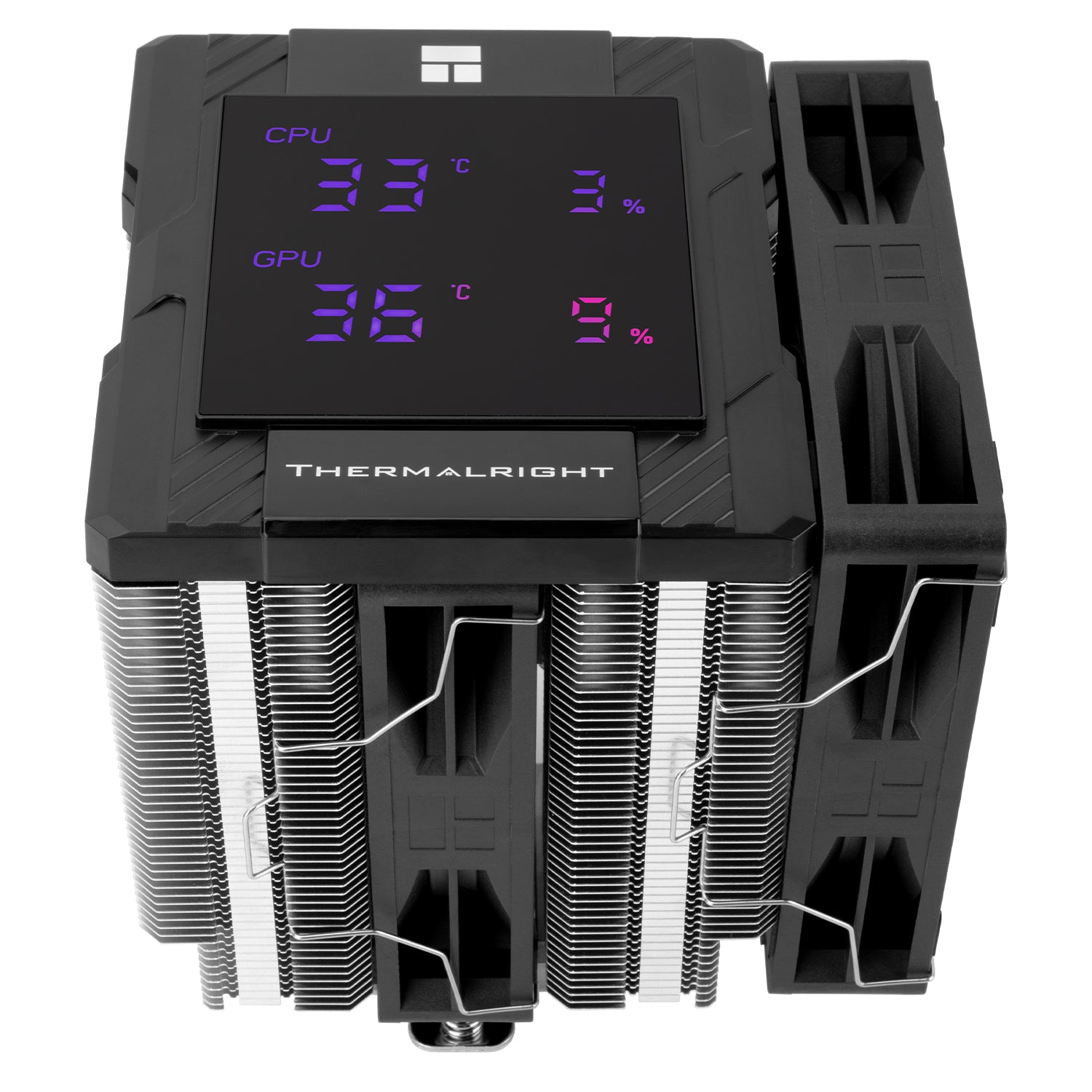 COOLER Thermalright "Peerless Assassin 120 Digital Black" skt. Intel si AMD, racire cu aer, vent. 2 x 120mm (TL-C12C-X28 V2), 1850 rpm, 6 heatpipes, inaltime 162mm, ,"Peerless Assassin 120 Digital Black"