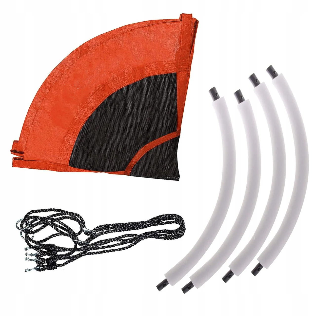 Leagan tip cuib G-Line, 100cm, inaltime reglabila, 150 kg, Portocaliu Negru