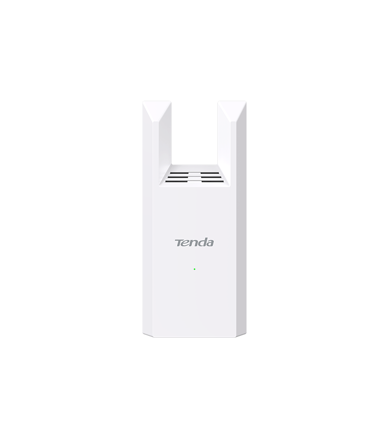 RANGE EXTENDER TENDA wireless, AC1200 Dual-Band, 1200 Mbps, 1 port RJ-45 Gigabit, antena externa x 2, 2.4 /5 GHz, "A18 Pro"