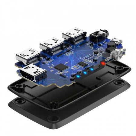 SWITCH video Ugreen, "CM332" 4K la 30Hz 3 x HDMI switch and HDMI splitter ,negru,"80125" - 6957303881253