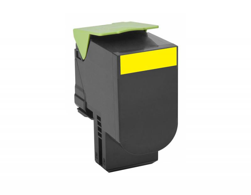 Toner Original Lexmark Yellow, 80C2XYE, pentru CX510, 4K, , "80C2XYE"