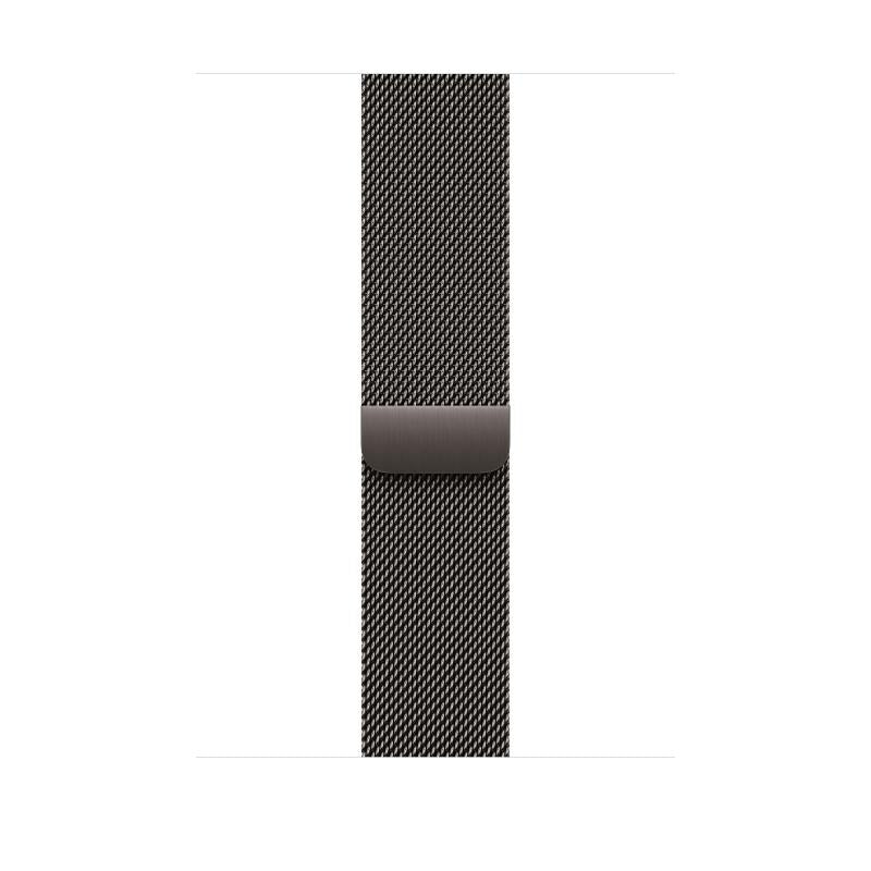 Aw Band 46MM Milanese Slate M/l (Curea pentru Apple Watch 46MM Slate Milanese Loop - M/l)
