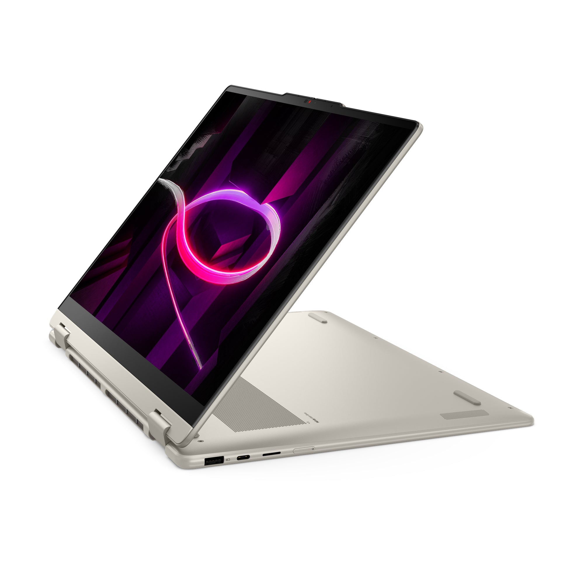 16 Yoga 7 2-in-1 16AGP11, WUXGA OLED Touch, Procesor AMD RyzenTM AI 7 445, 16GB LPDDR5X, 1TB SSD, AMD Radeon 840M, No OS, Seashell, 3Yr Onsite Premium Care "83TF001XRM" (timbru verde 3.5 lei)