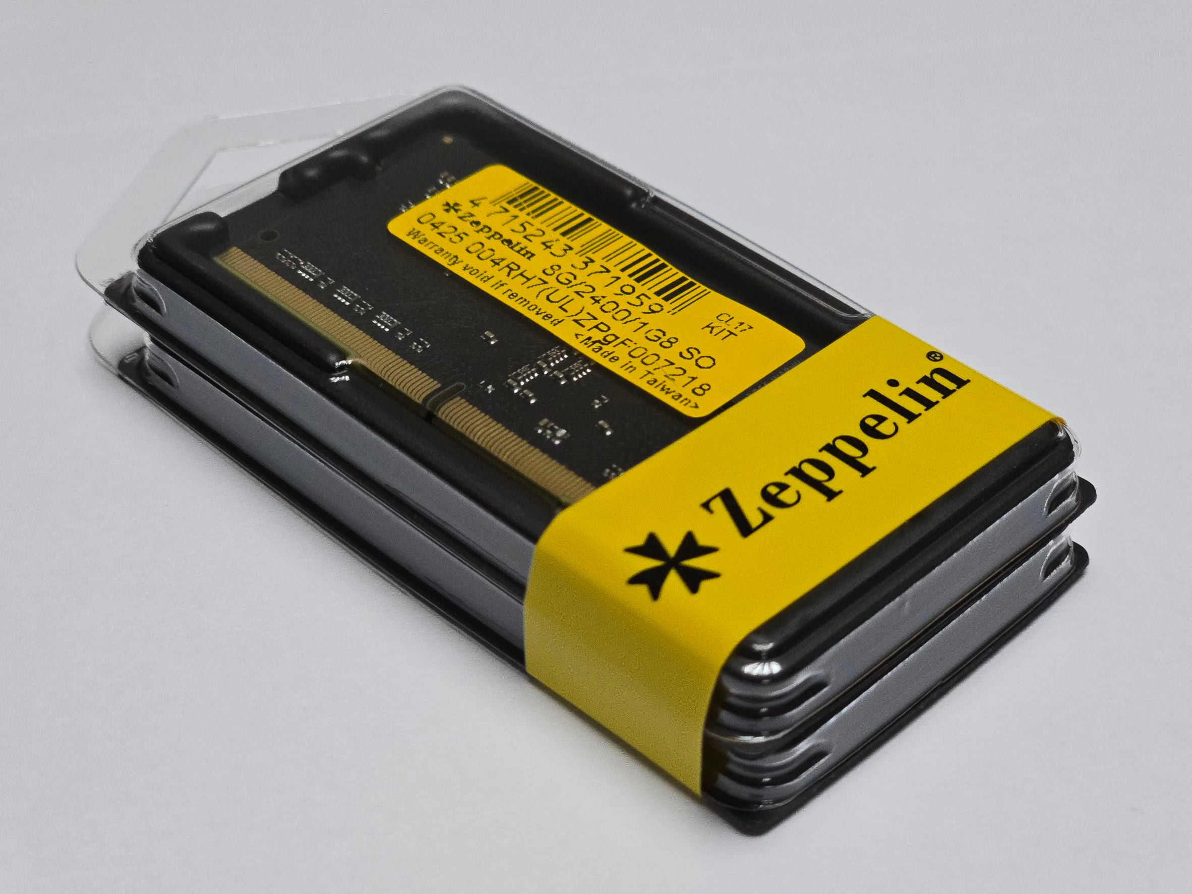 MEMORIE SODIMM Zeppelin DDR4 16GB frecventa 2400 MHz, (kit 2 x 8GB), retail "ZE-SD3-16G2400-KIT"